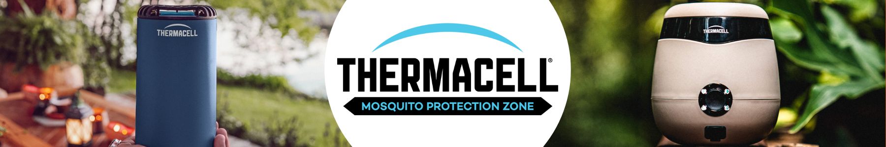 <p>Stop mosquitoes, horse flies and other biting insects before they get close enough to bite or bother you.&nbsp; <span>Thermacell repellent devices repel mosquitoes by creating a 21m&sup2; zone of area repellent. This repellent, allethrin, is a synthetic copy of a natural repellent found in chrysanthemum plants.&nbsp;&nbsp;<br>Thermacell units&nbsp;are compact, lightweight and mobile and are completely safe around children and pets.&nbsp;&nbsp;With&nbsp;a Thermacell device you can say goodbye to messy chemical sprays and lotions.</span></p>
<p><strong>JUST TURN IT ON........MOSQUITOES ARE GONE</strong></p>